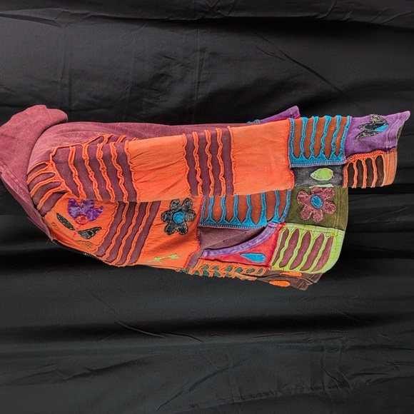 Patchwork Colorful Jacket. EUC - Picture 3 of 4